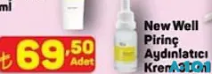 NEW WELL PİRİNÇ AYDINLATICI KREM 30 ML